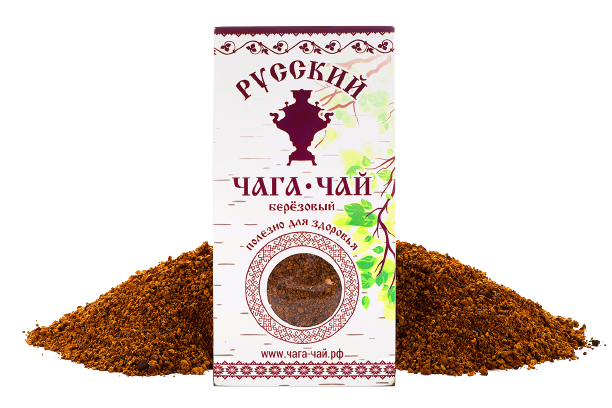 Чай из березового гриба - "Чага" 100 гр