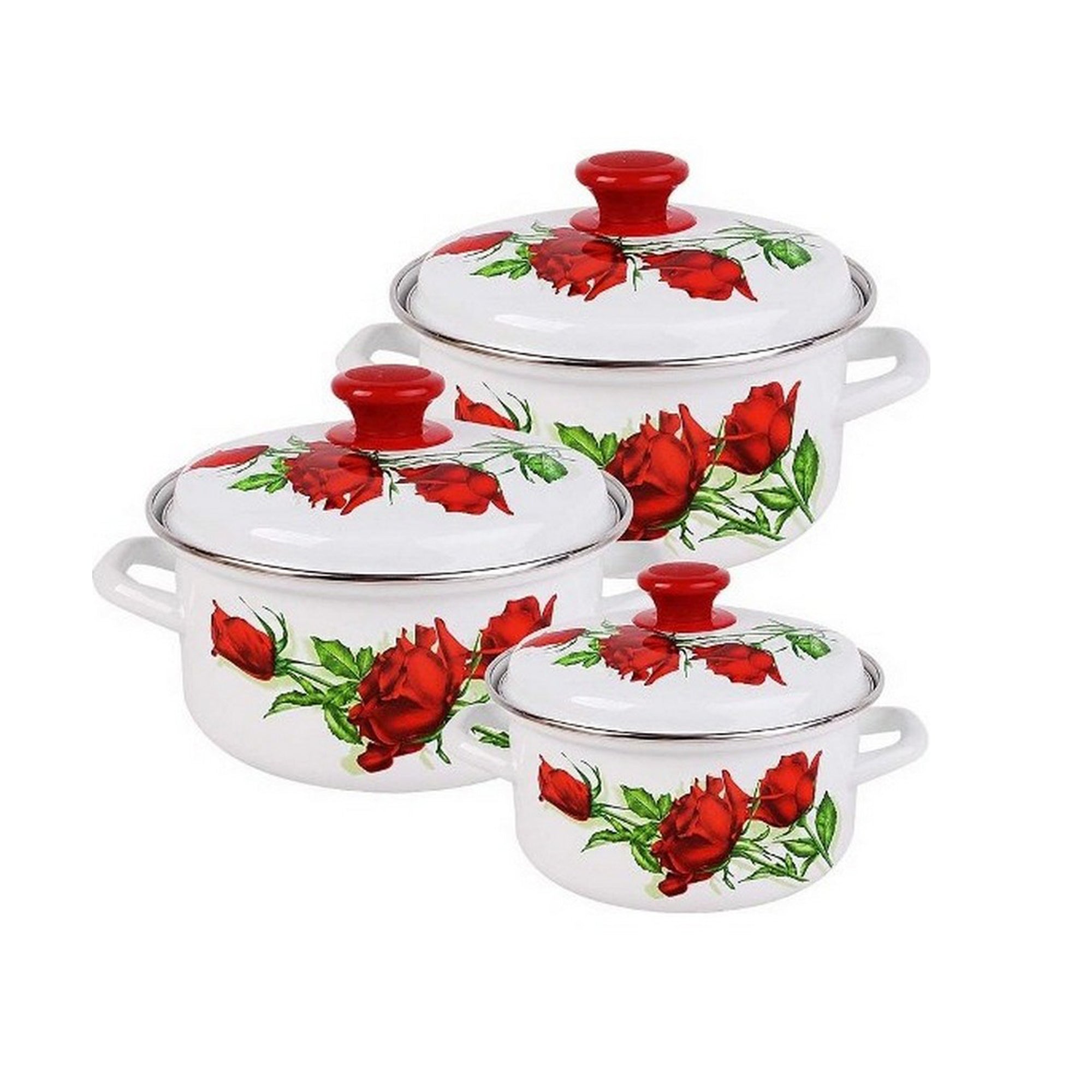 Набор Ажур-5-1-Люкс стиль-красный