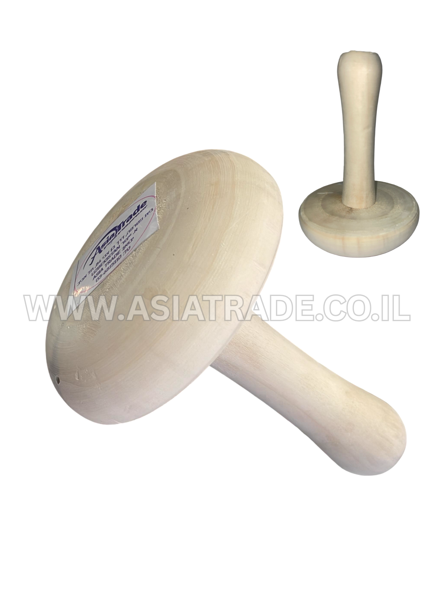 Традиционный деревянный инструмент для раскатывания теста