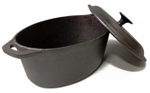 סיר ברזל יצוק אובלי 4 ליטר