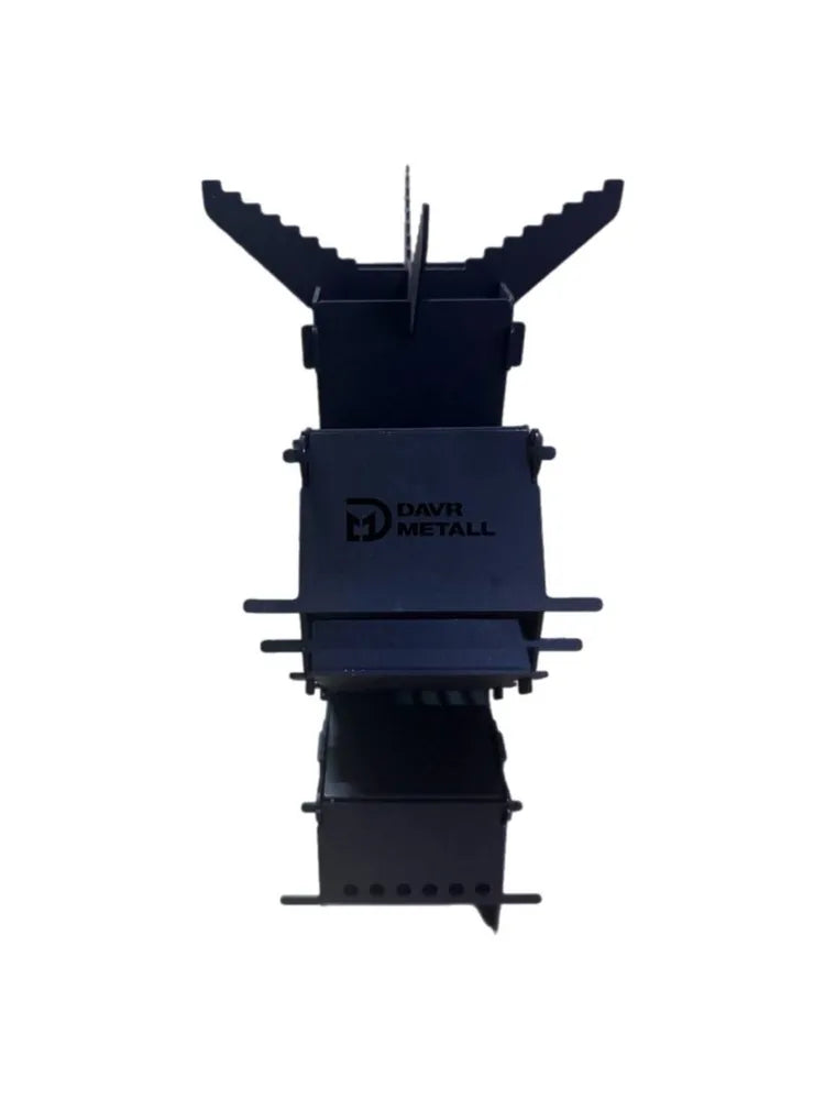 Печь ракетная разборная щепочница высота-D1