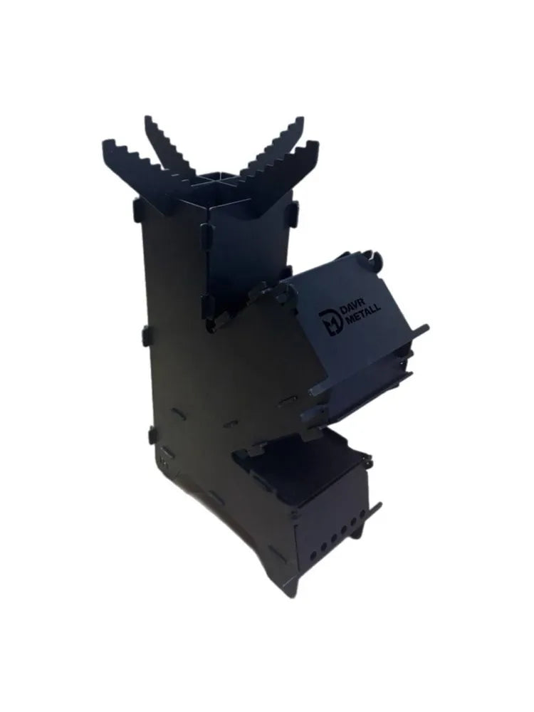 Печь ракетная разборная щепочница высота-D1