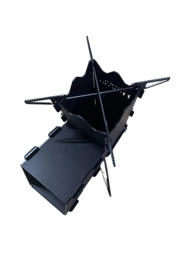 Печь ракетная разборная щепочница высота-D2 MINI