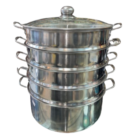 סיר אידוי למנטי 36 ס"מ - מתאים לאינדוקציה