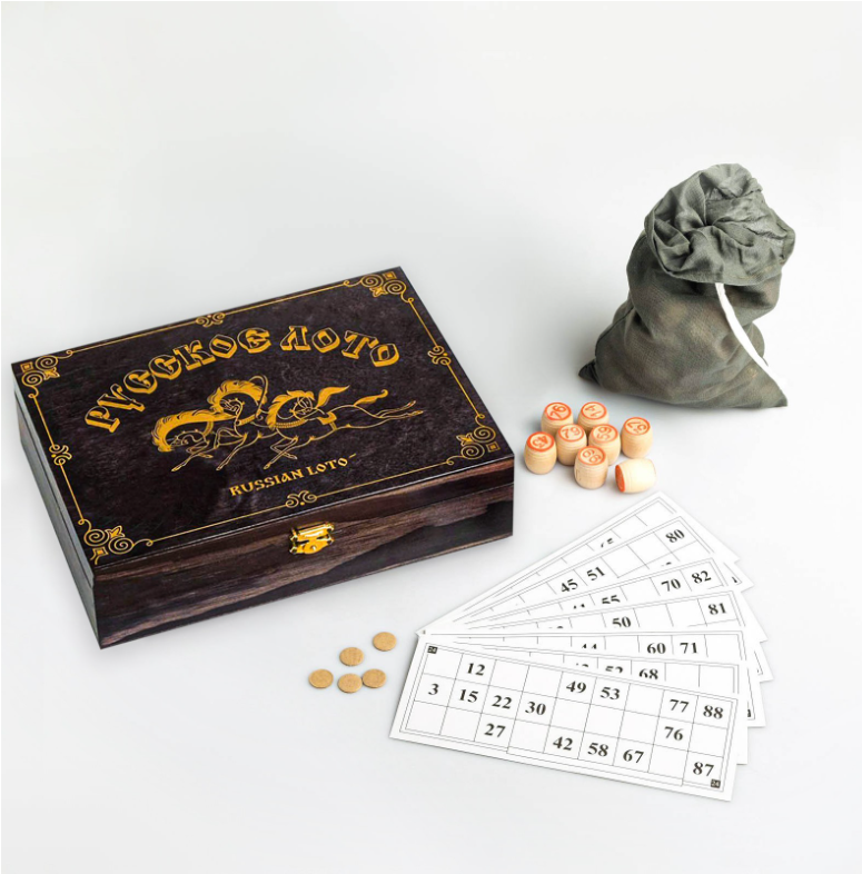Настольная игра русское лото " бургунди "