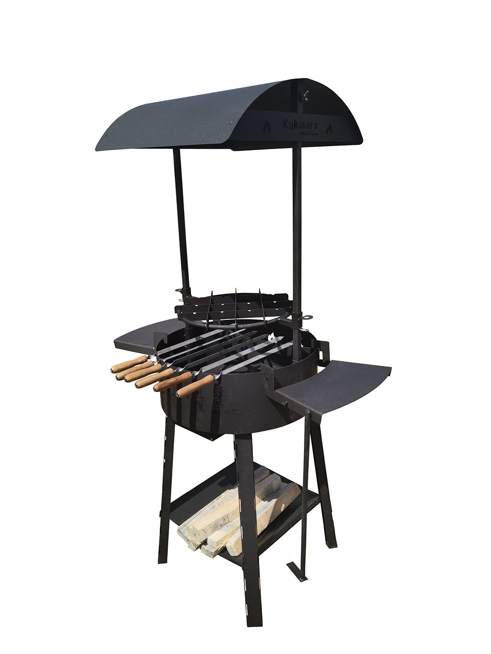 גריל משולב רב תכליתי לגינה