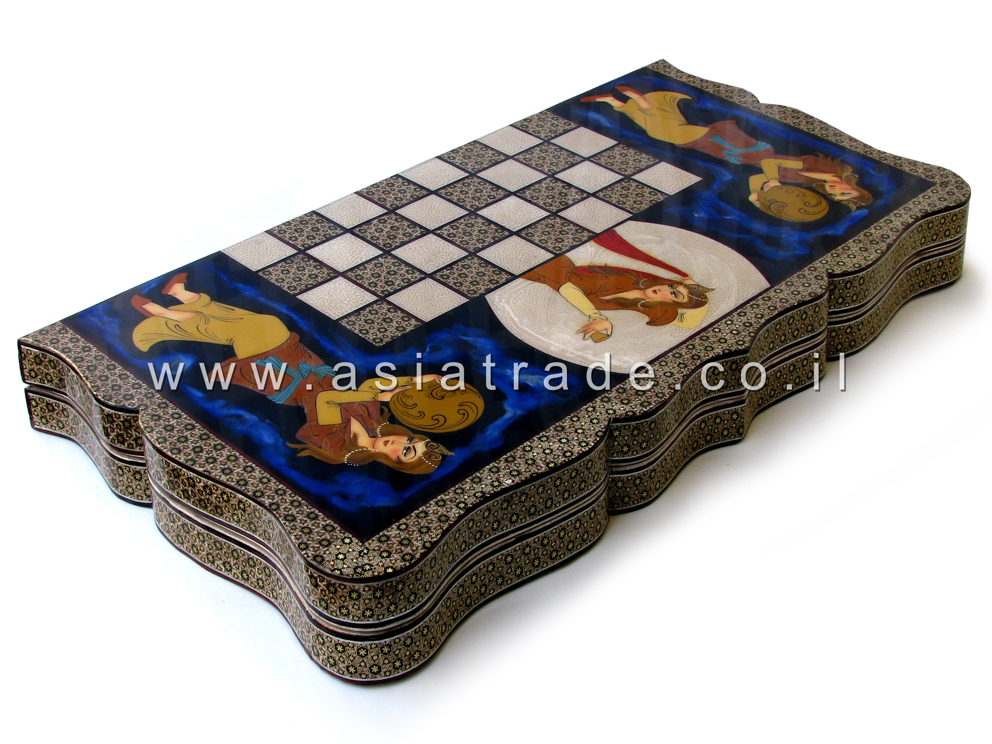 Нарды ручной работы класса люкс