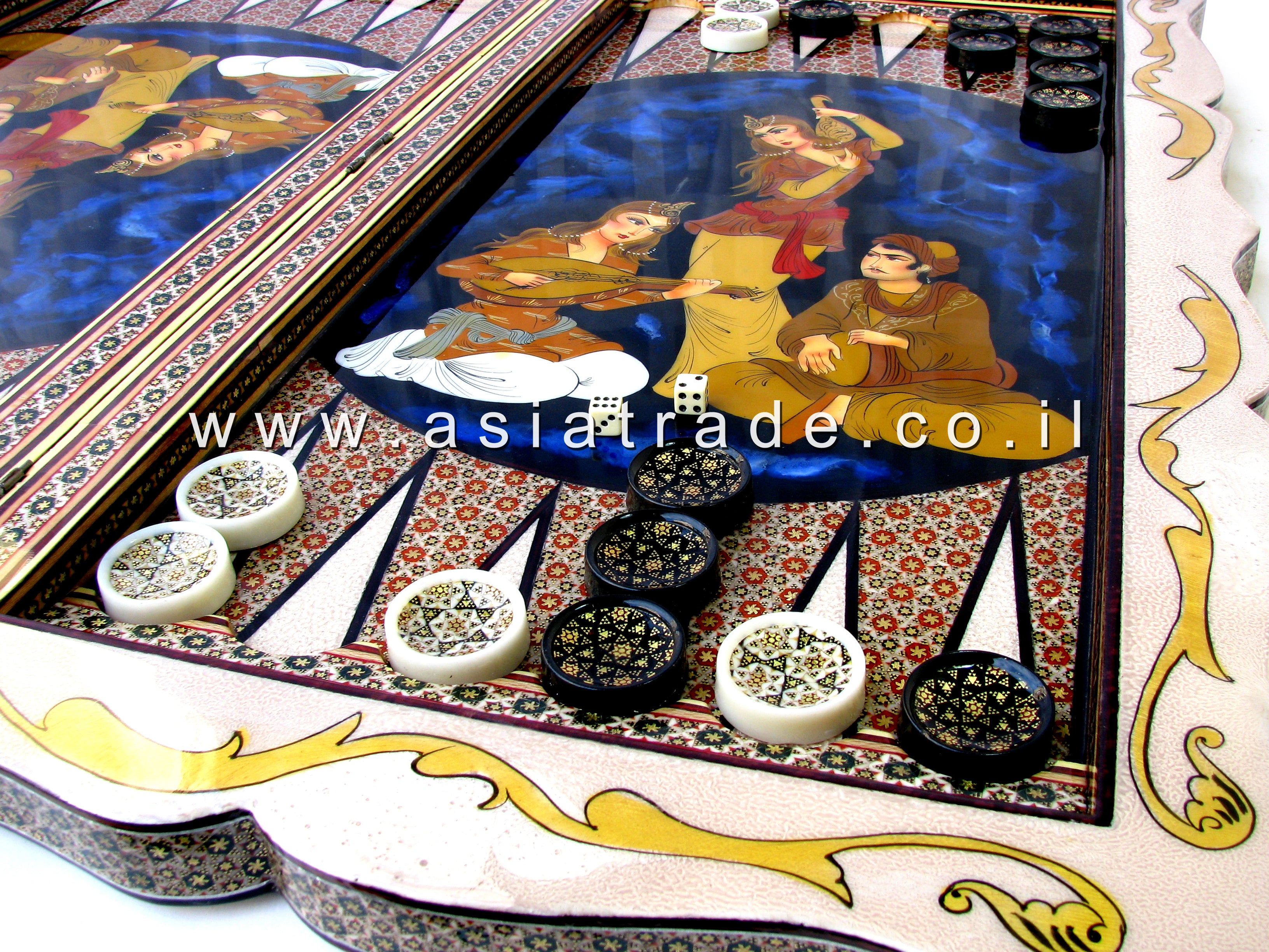 Нарды ручной работы класса люкс