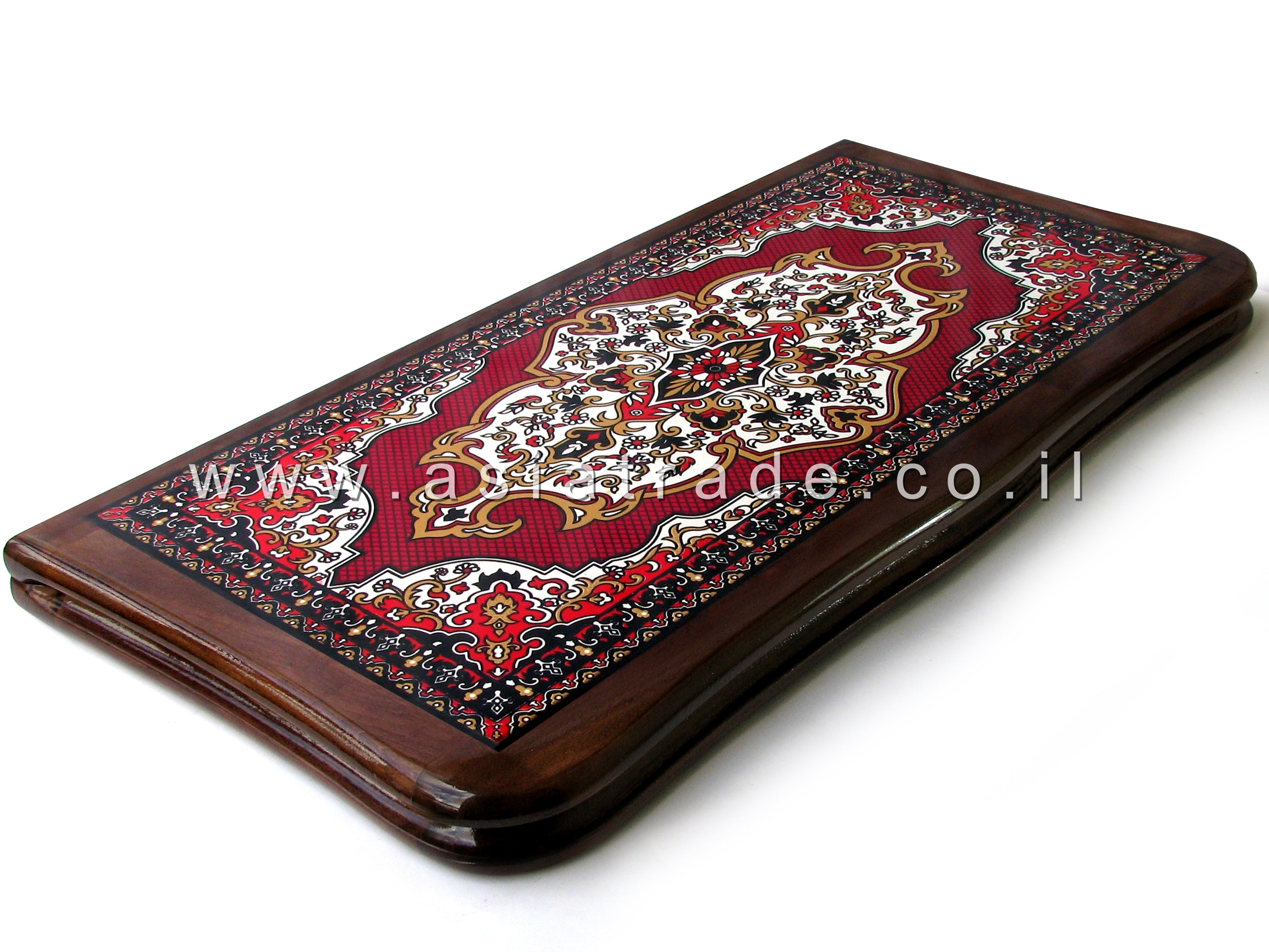 Деревянные нарды со скругленными краями