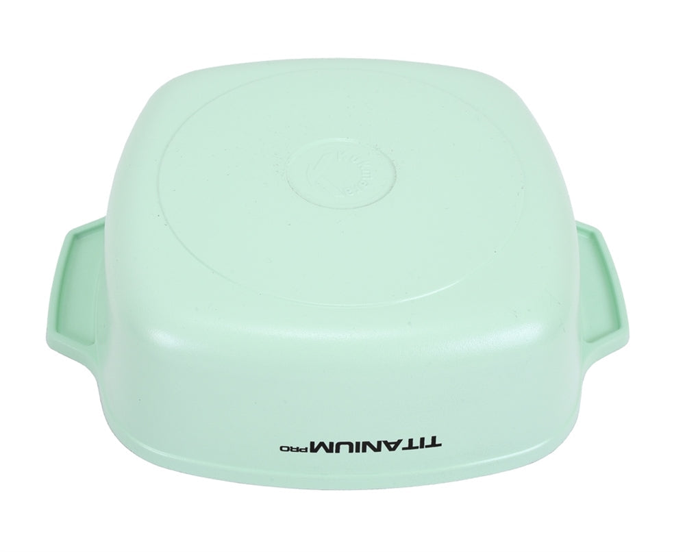 סיר סוטז' מרובע 4 ליטר "Titanium pro"-ירוק