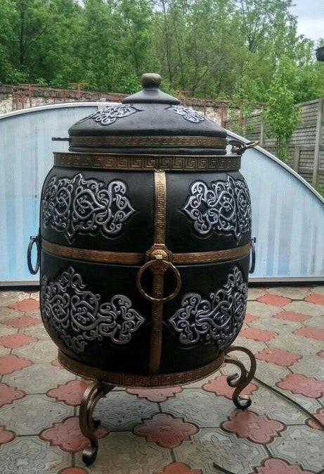 Тандыр «Резной» Утепленный