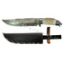 CHUST 1124-  סכין אוזבקי עבודת יד