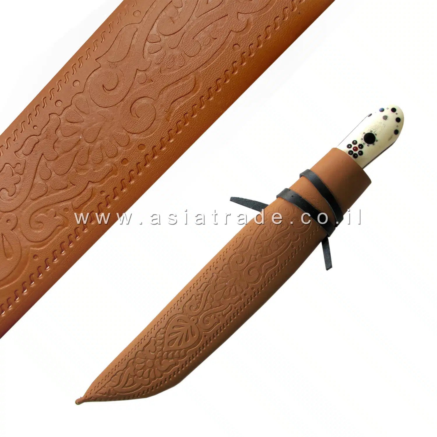 CHUST 1113 -  סכין אוזבקית עבודת יד