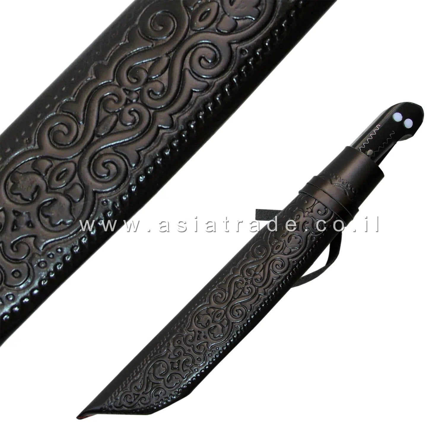 CHUST 1115 - סכין אוזבקית עבודת יד