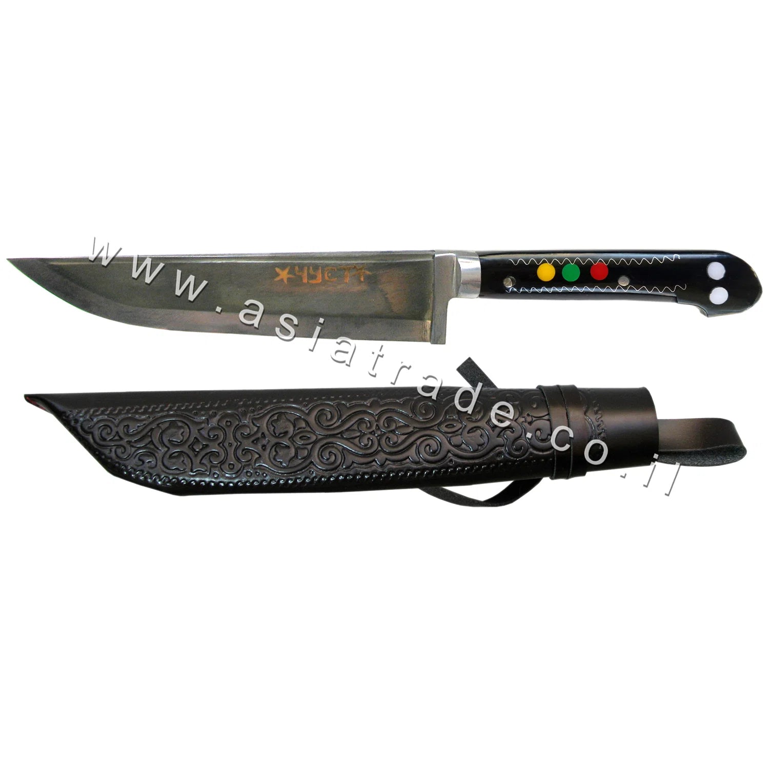 CHUST 1115 - סכין אוזבקית עבודת יד