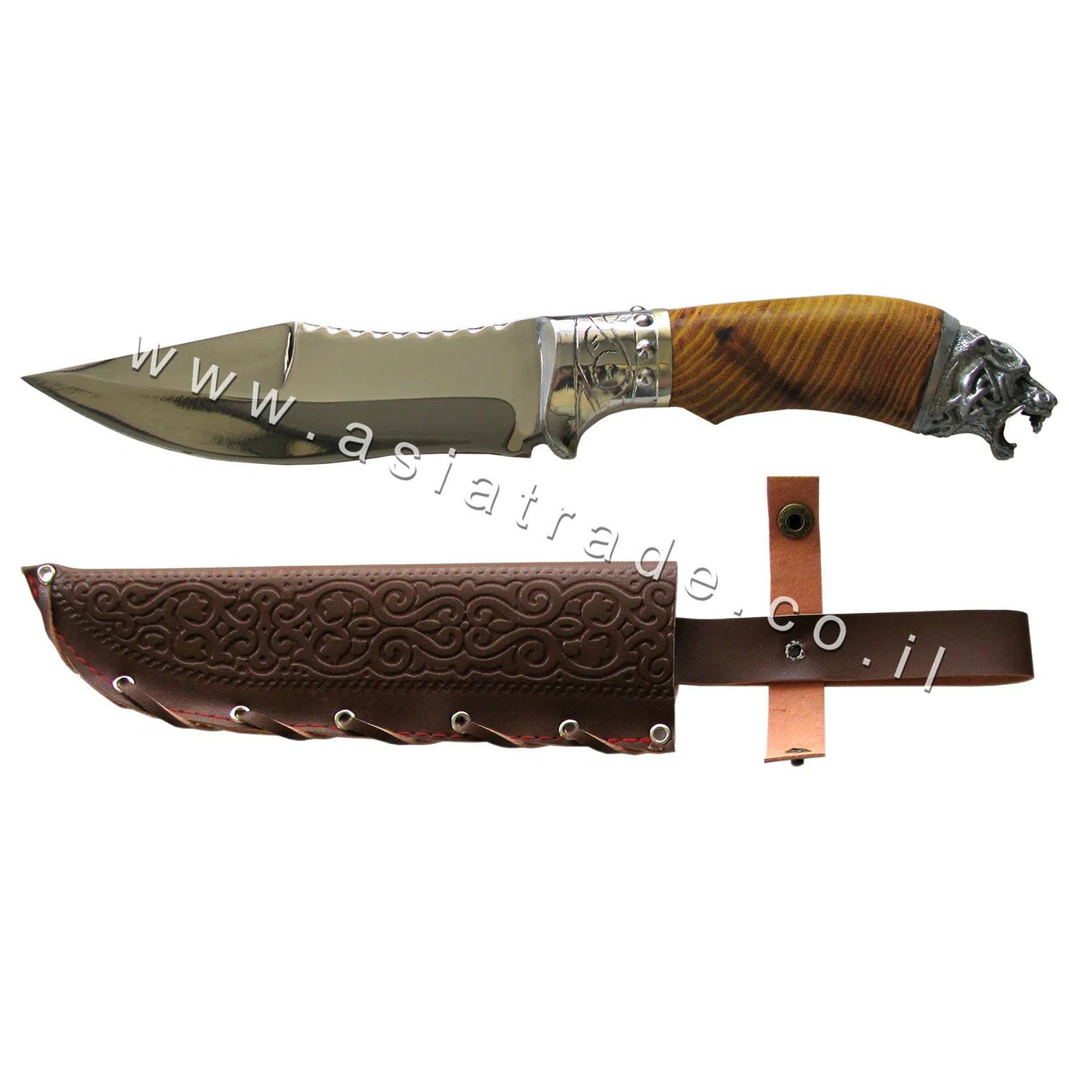 CHUST 1123-  סכין אוזבקי עבודת יד