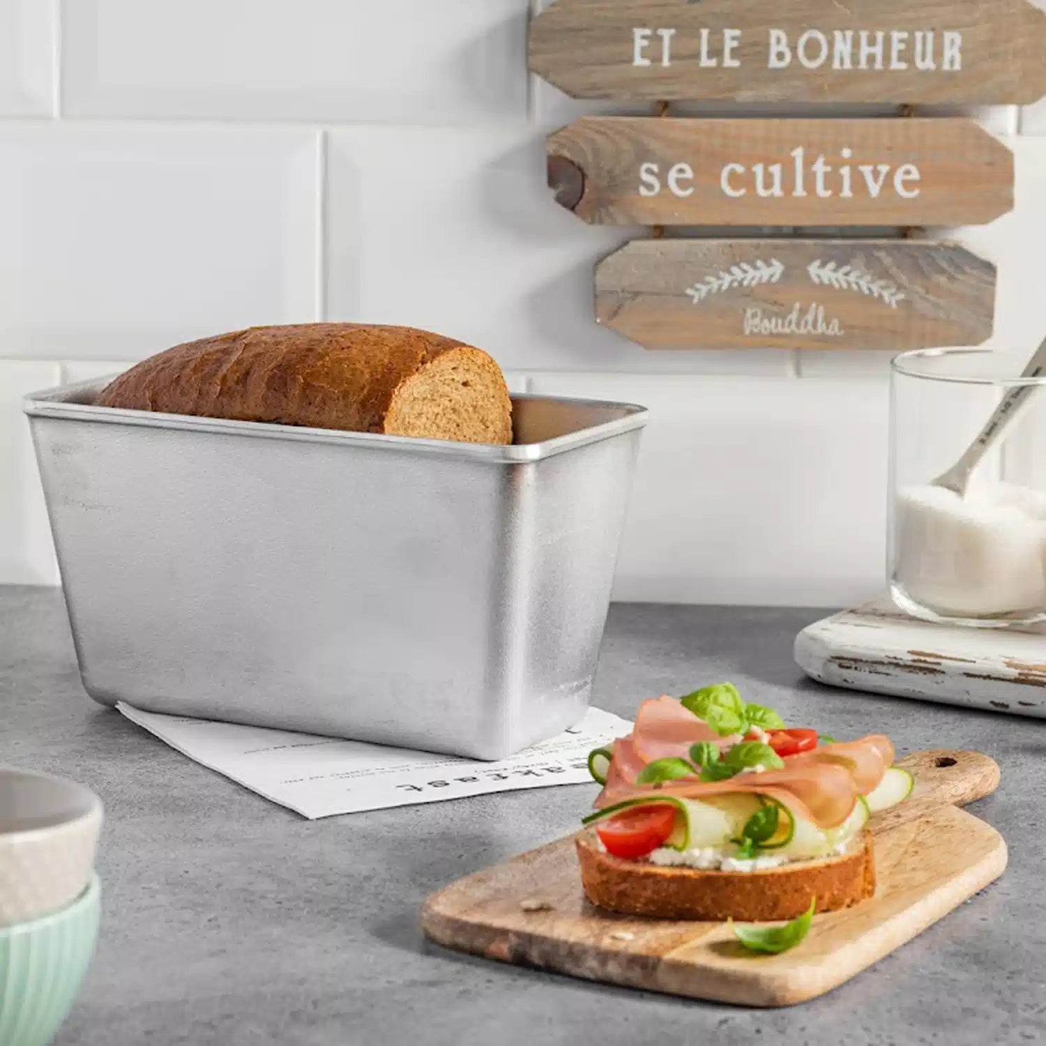 Тройная форма для хлеба и кексов 3х500 г