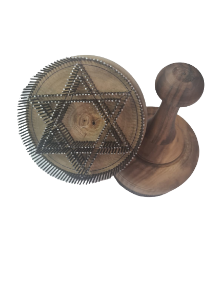 Деревянный штамп Чекич цветок