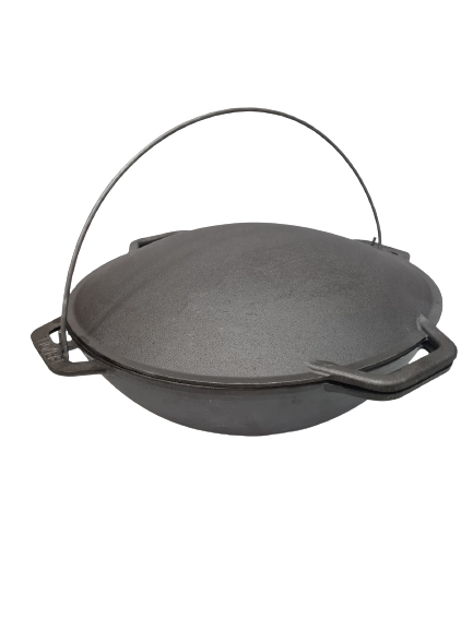 + מכסה סאג'  קאזן יציקת ברזל 15 ל' BRIZOLL