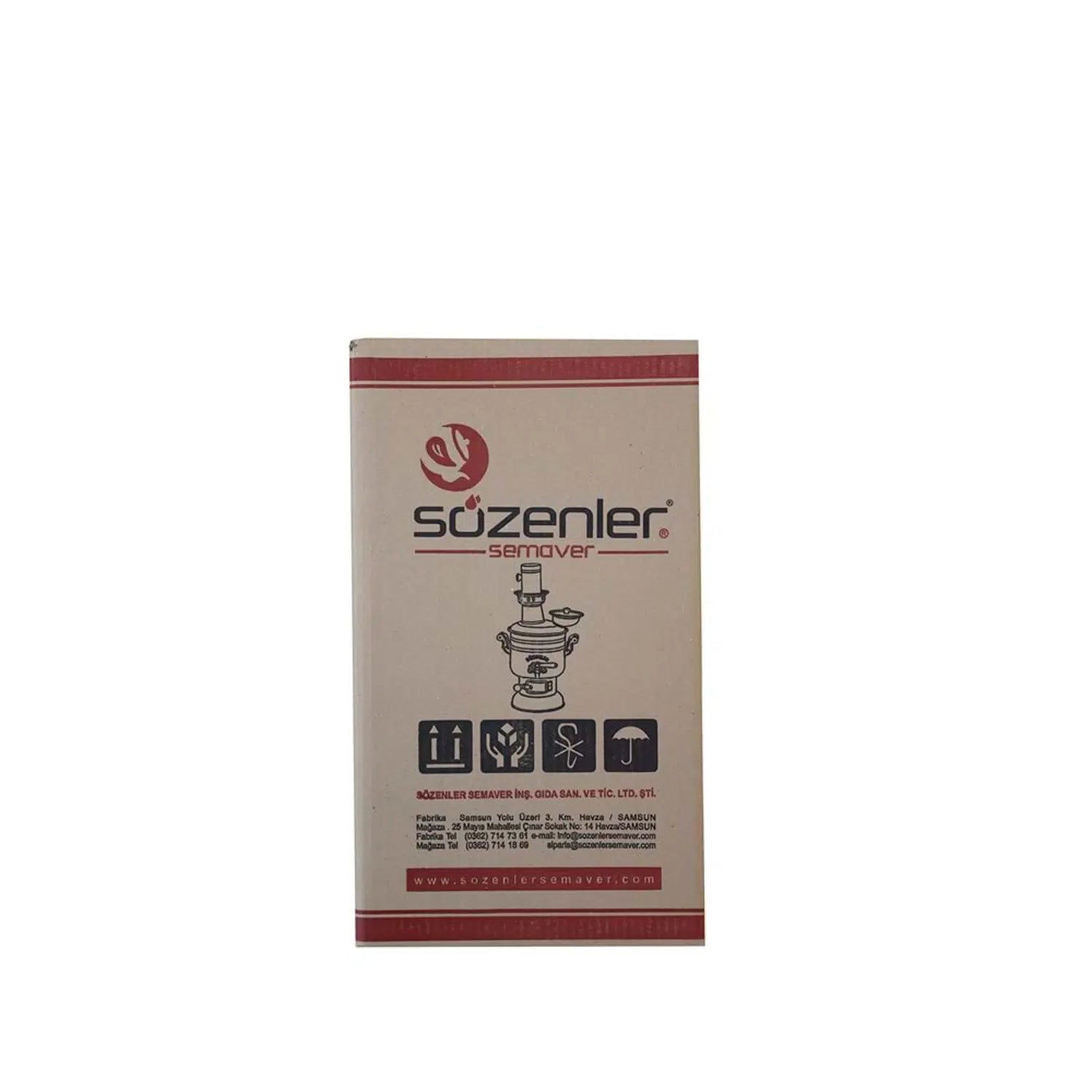 סמובר על פחמים 15 ליטר