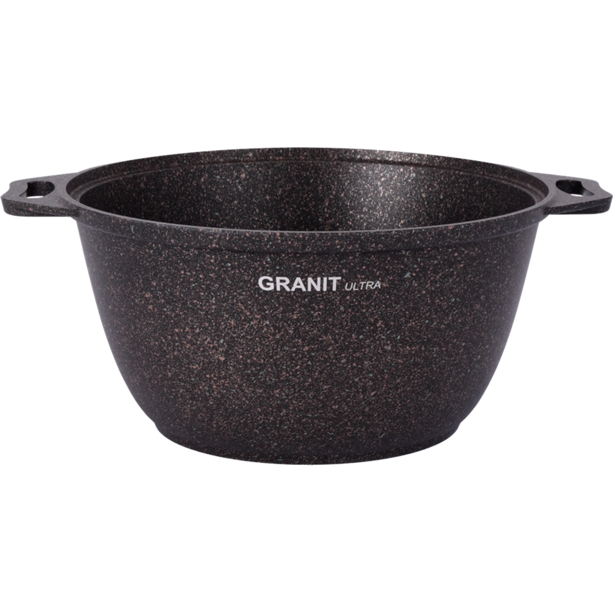 Кастрюля 4л со стекл. крышкой, АП линия "Granit Ultra" 