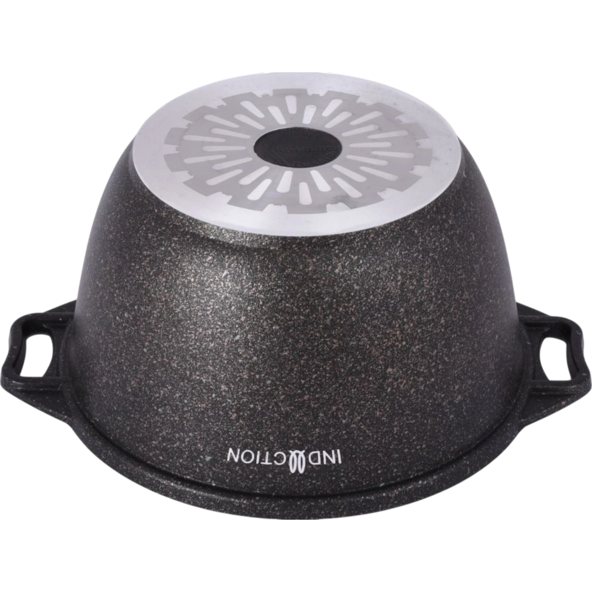 Кастрюля 4л со стекл. крышкой, АП линия "Granit Ultra Induction" 