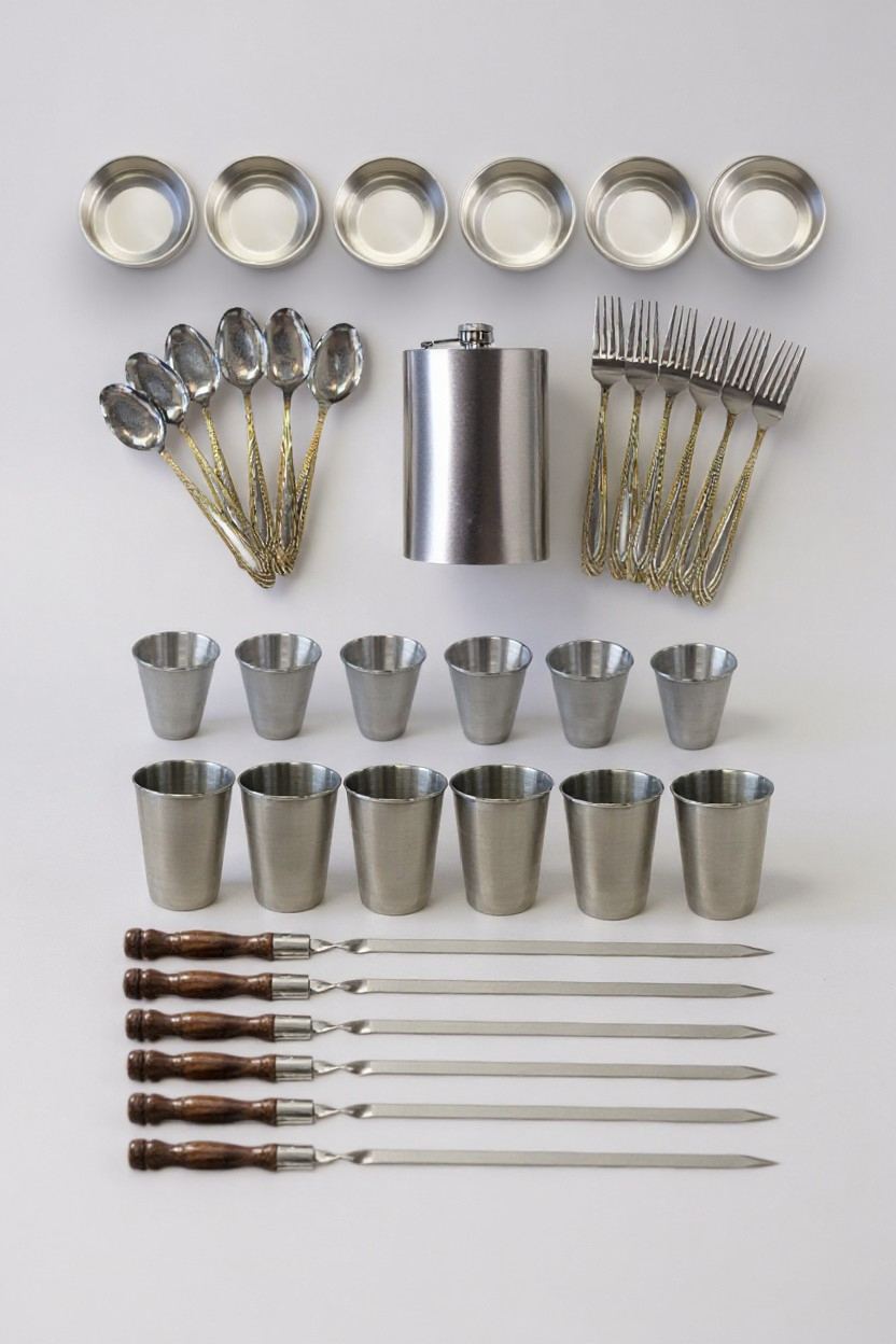 Набор шампуров PRO в сумке для переноски