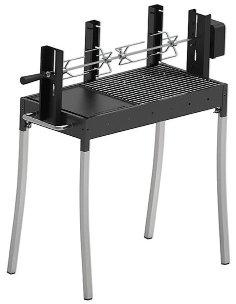 מנגל ברזילאי עם פלנצ'ה ושיפוד מסתובב