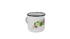 Кружка  0.25л (белая) С декором 