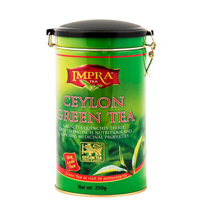 תה ירוק בתפזורת בפח 250 גרם