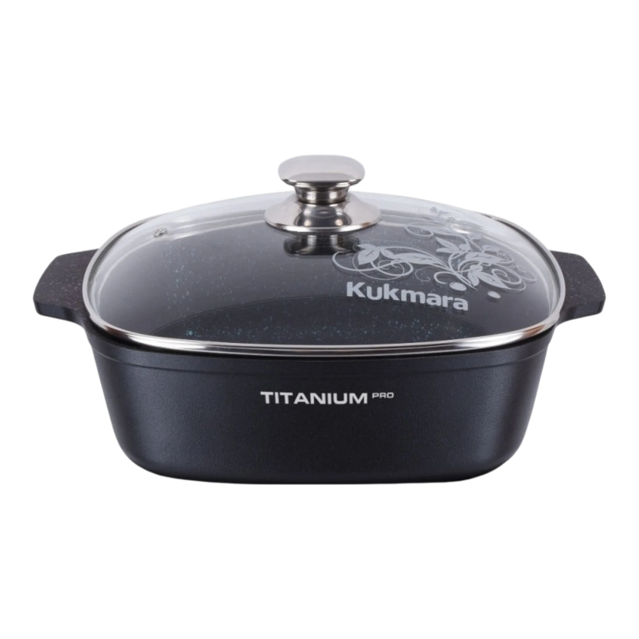 סיר סוטז' מרובע 5.5 ליטר "Titanium pro"-שחור