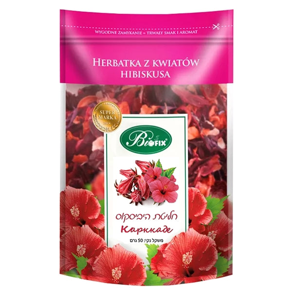 חליטת היביסקוס 50 גרם