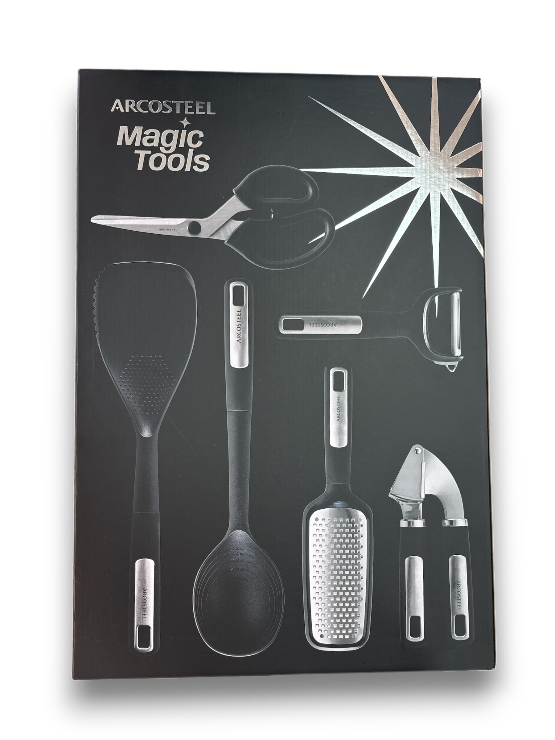 סט 6 חלקים למטבח - Arcosteel Magic Tools