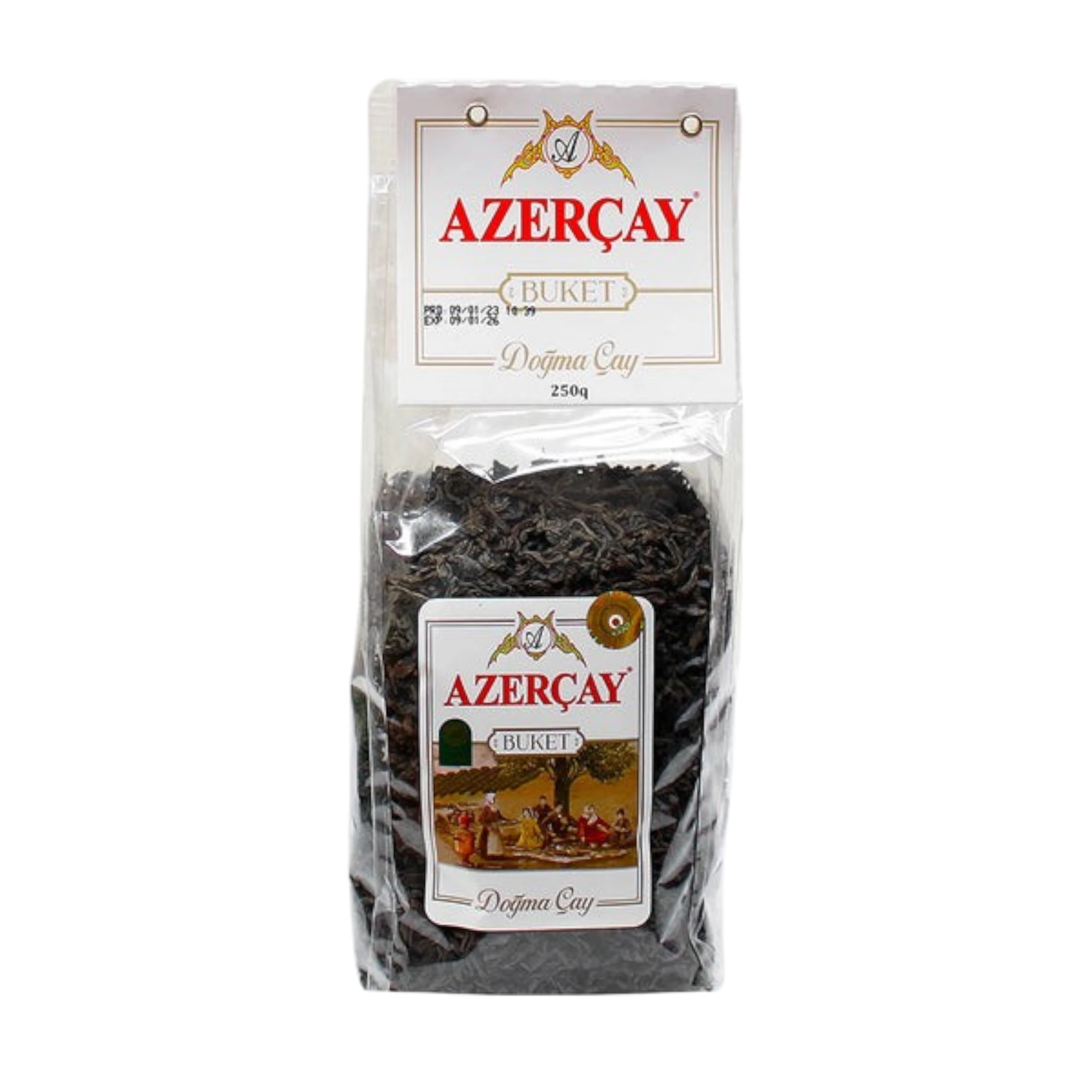 חליטת תה שחור בוקט 250 גרם - AZERCHAY