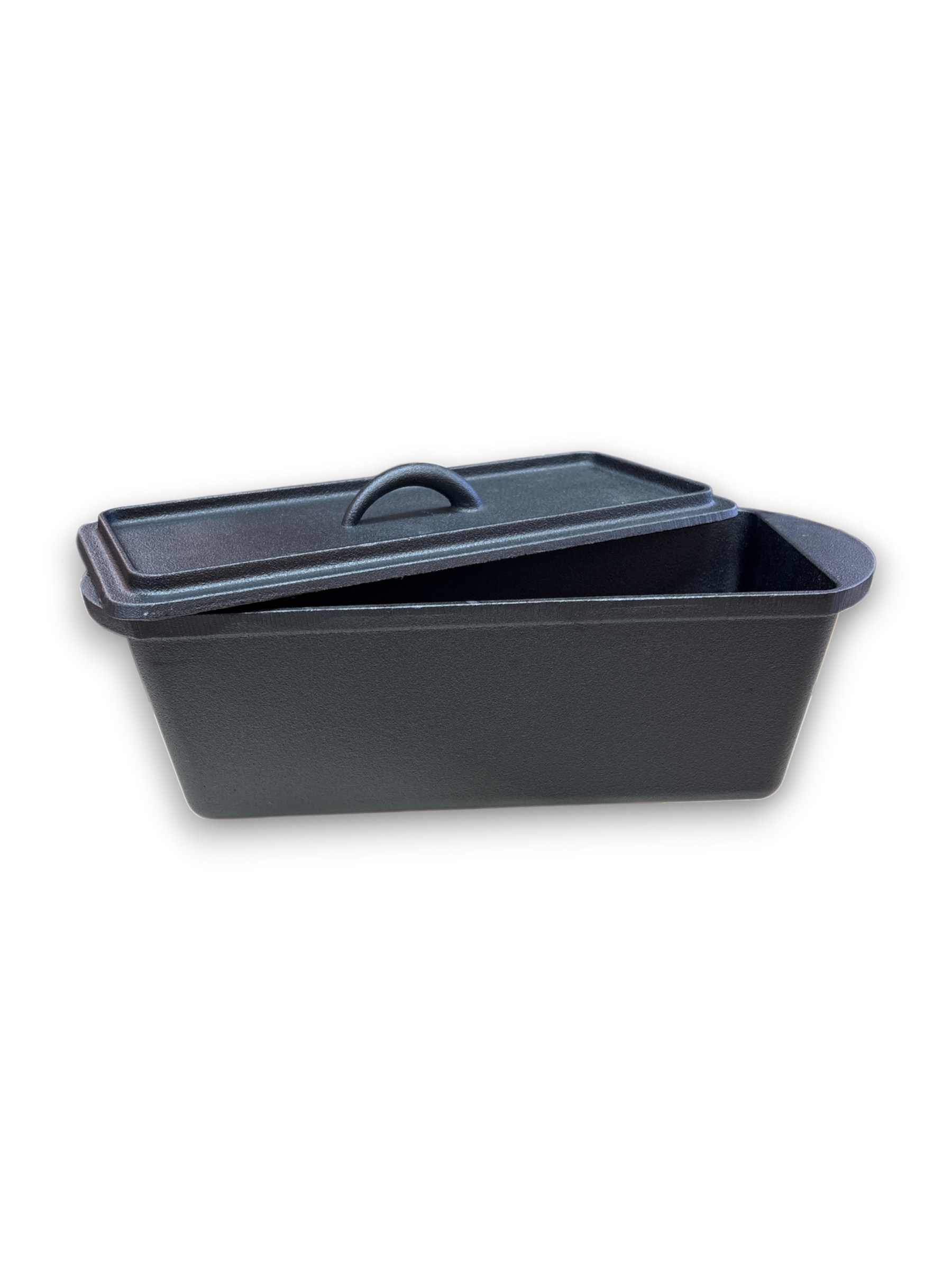 תבנית יציקת ברזל מלבנית לאפיית לחם 3.8 ליטר