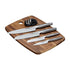 סט סכינים 6 חלקים עם לוח חיתוך ומשחיז ARCOSTEEL Adoni