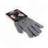 Asia Trade ARCOSTEEL cut-resistant grey knit safety glove for kitchen use in retail packaging