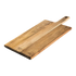 Asia Trade ARCOSTEEL rectangular wooden serving and cutting board with a handle