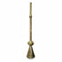 Asia Trade traditional brass Karnay trumpet with a long slender body and flared bell base