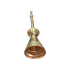 Asia Trade traditional brass Karnay trumpet with a wide flared bell and decorative embossed detailing