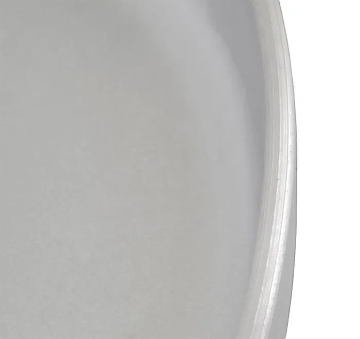 Asia Trade 30cm round cast aluminium frying pan with smooth light grey non-stick surface