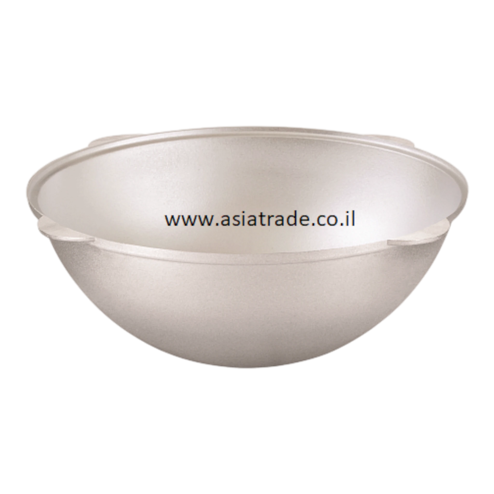 Asia Trade 60-liter cast aluminum kazan cooking pot with a 72cm diameter for gas or open fire cooking