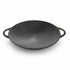 Asia Trade 50cm cast iron saj pan with side handles for open fire or stovetop cooking