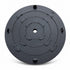 Asia Trade black cast iron stove rings for 10-liter Kazan outdoor cooking pot, top view