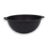 Asia Trade 4.5 liter dark marble kazan pot with a speckled black non-stick finish and side handles
