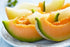 Asia Trade dried melon slices from Uzbekistan served on a white plate