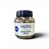 Asia Trade dried thyme herbal tea in a clear plastic jar with a blue screw-top lid