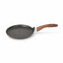 Asia Trade 20cm Granit Ultra pancake pan with a non-stick speckled grey surface and a wooden effect handle.