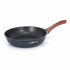 Asia Trade 28cm cast aluminium non-stick frying pan with granite coating and detachable wood-effect handle