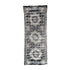 Asia Trade grey Uzbek Korpacha floor mattress featuring traditional intricate floral patterns and quilted texture.
